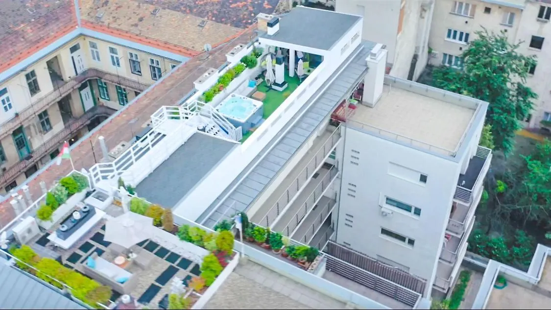 Apartment Skygarden Budapest - Luxury Penthouse With Private Jakuzzi Gym Sauna Hungary